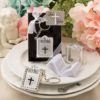 Holy Bible key chain with a real miniature paper bible inside