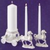 Elegant Fairytale Unity candle holder set from fashioncraft