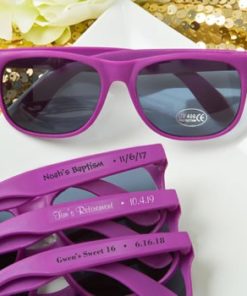 Personalized collection purple fashion sunglasses