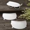 Personalized Collection unique white sunglass and visor combination