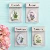 Heartfelt sentiment flowers magnet from gifts by Fashioncraft
