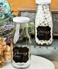 Sayings collection Mr & Mrs design glass mason jar