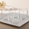 15 Ounce Stemless Wine Glasses - Maid Of Honor Design