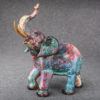 Colorful Graffiti style elephant large size