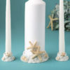 Sea themed / beach themed Unity Candle set from fashioncraft