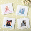 Personalized expressions Glass photo coaster
