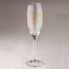 Champagne Flute With Twisted Stem (gift boxes available)