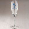 Winter Themed Champagne Flute (gift boxes available)
