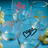 Personalized 9 oz Stemless Wine Glasses Graduation design