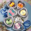 Personalized Expressions Collection Silver Heart Shaped Mint Tins