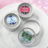 Personalized Expressions Collection Scented Round Travel Candles