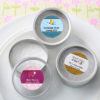 Personalized Expressions Collection Scented Round Travel Candles
