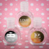 Personalized metallics hand sanitizer favor