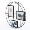 Round wire collage frame - 3 openings
