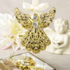 magnificent Gold angel ornament from fashioncraft